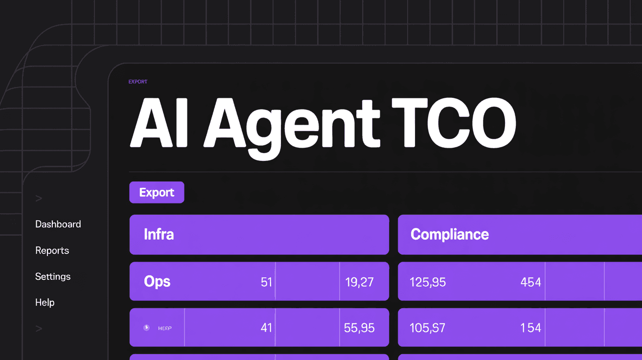 How to Calculate the Total Cost of Ownership for Enterprise AI Agents