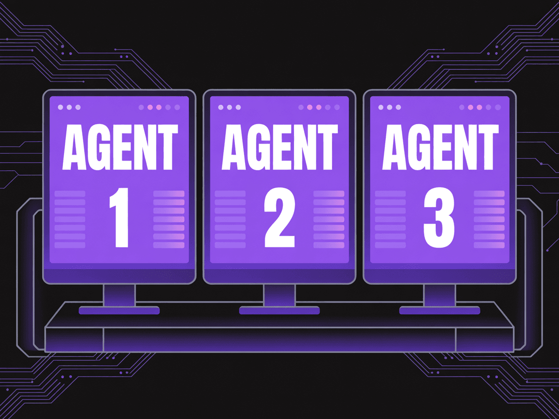 Supervisory dashboard wireframe showing real-time agent activity stream, anomaly detection alerts, and intervention controls for pausing, restricting, and overriding agent actions