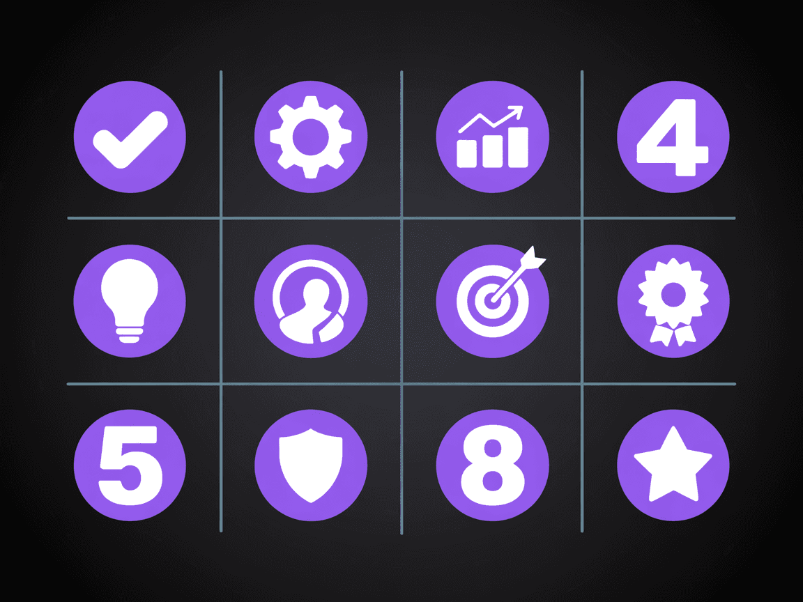 Vendor evaluation matrix showing the four core competency areas: ML engineering, domain expertise, compliance knowledge, and production operations